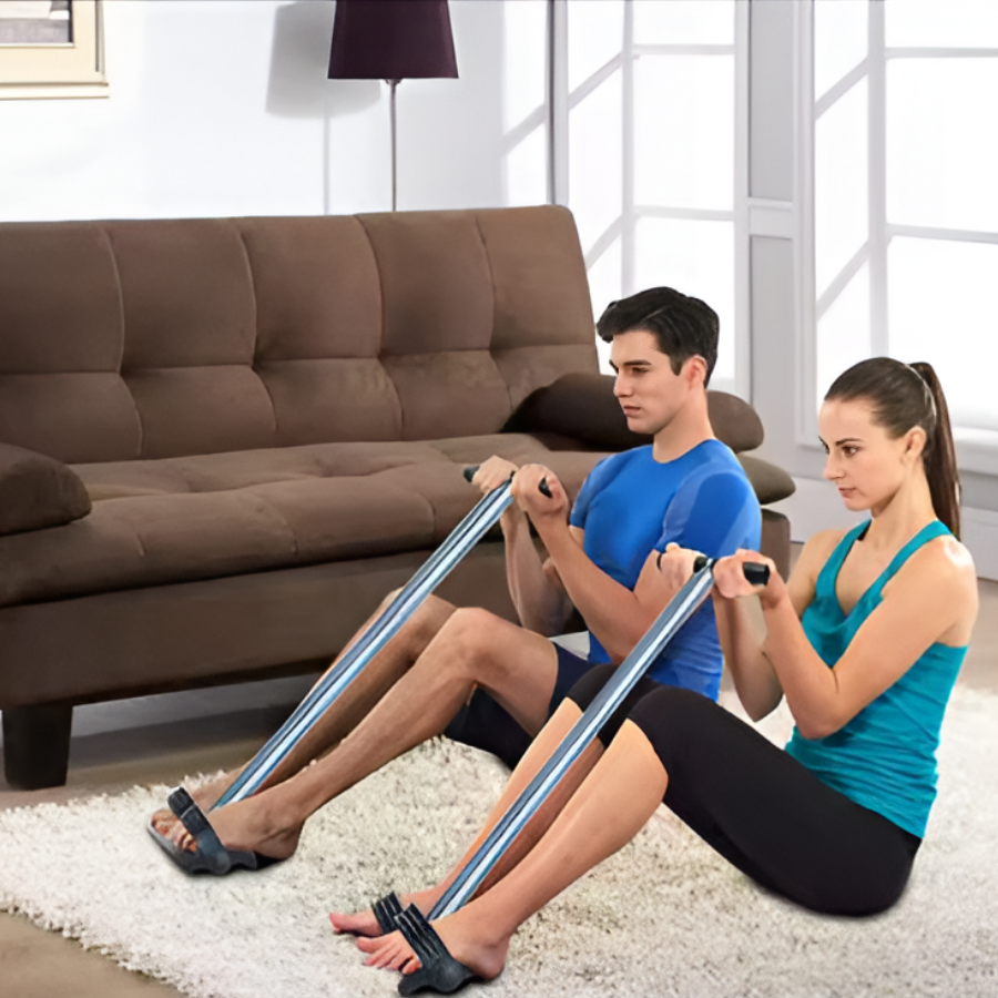 Spring Pedal Fitness Exerciser for Home Workouts
